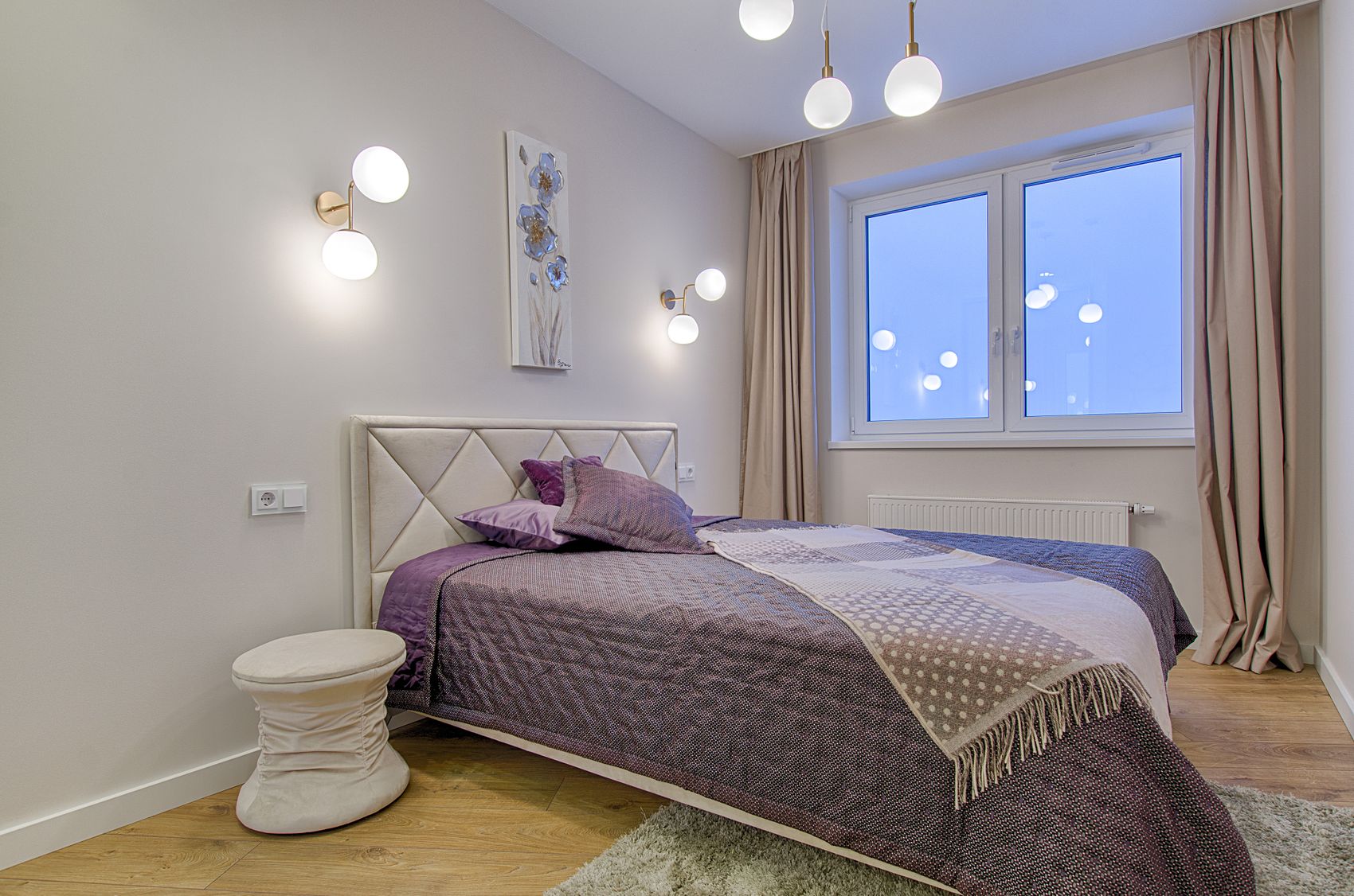 Hotel bedroom stock photography illustrating the Court Room design mood